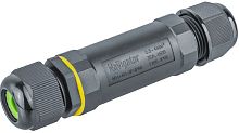 Кабельный коннектор I-образный Navigator NTB-I01-3P-IP68 3PIN (0.5-4.0мм) IP68 черный картинка 